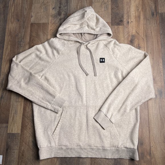 Under Armour Other - Under Armour Hoodie Men's Size XXL Gray Solid Loose Coldgear 2681